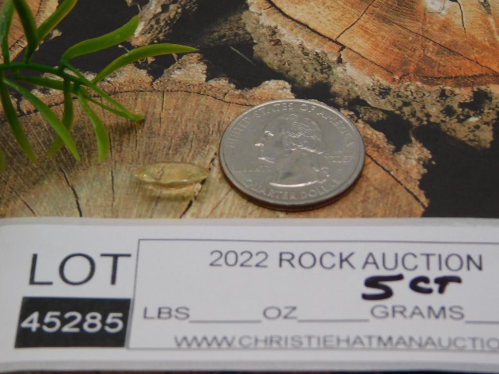 CITRINE ROCK STONE LAPIDARY SPECIMEN - 2