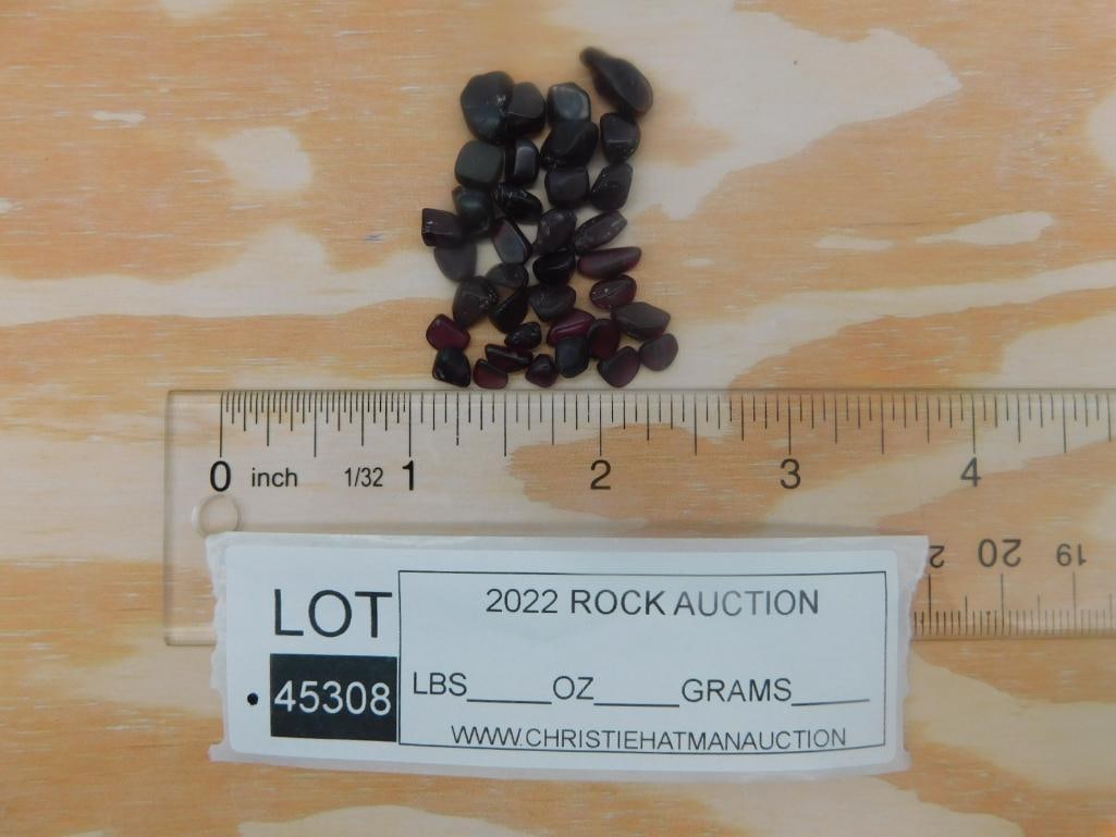 GARNET ROCK STONE LAPIDARY SPECIMEN - 2