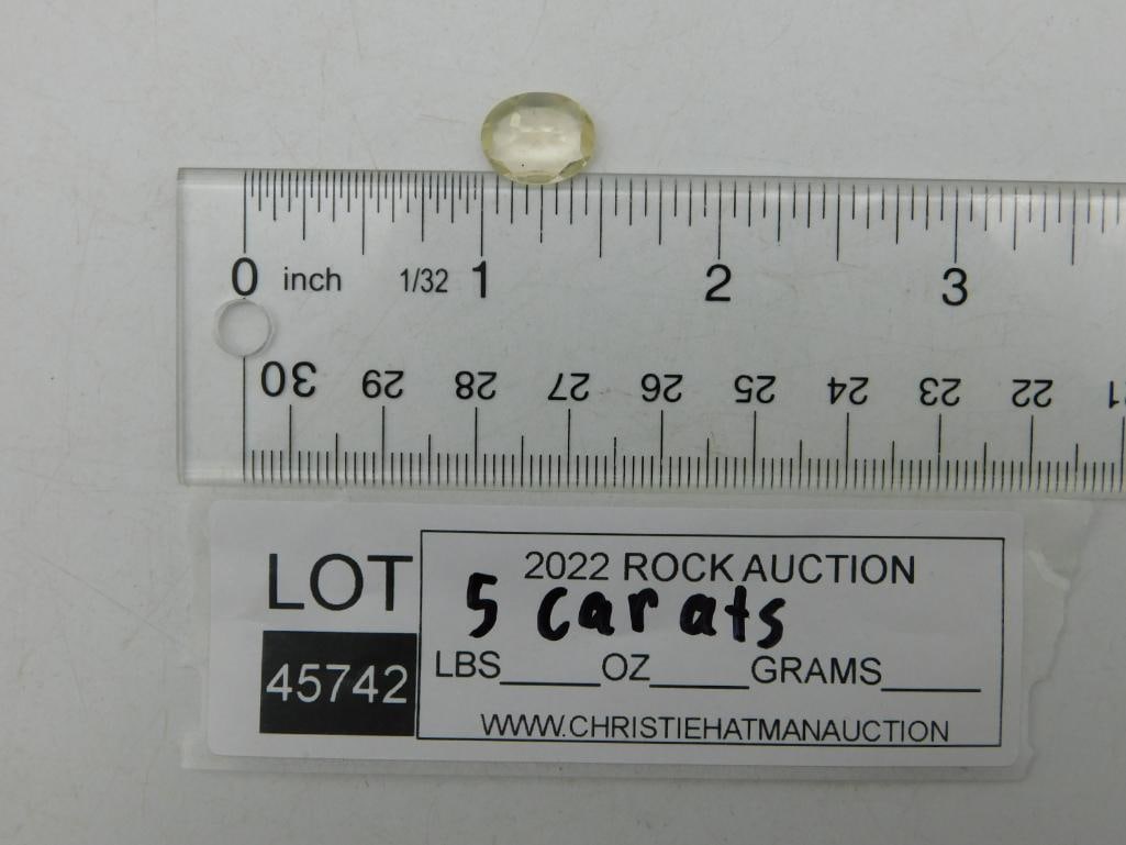 CITRINE ROCK STONE LAPIDARY SPECIMEN - 2