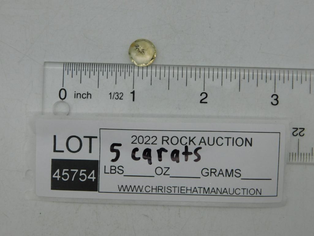 CITRINE ROCK STONE LAPIDARY SPECIMEN - 2