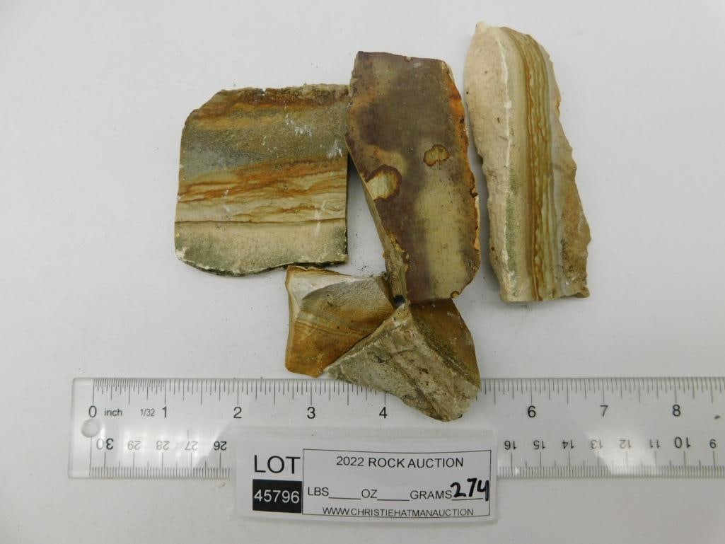 JASPER ROCK STONE LAPIDARY SPECIMEN - 2