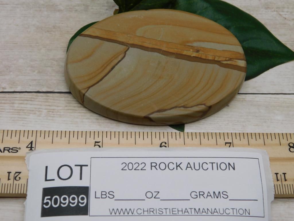 JASPER CABOCHON ROCK STONE LAPIDARY SPECIMEN - 2