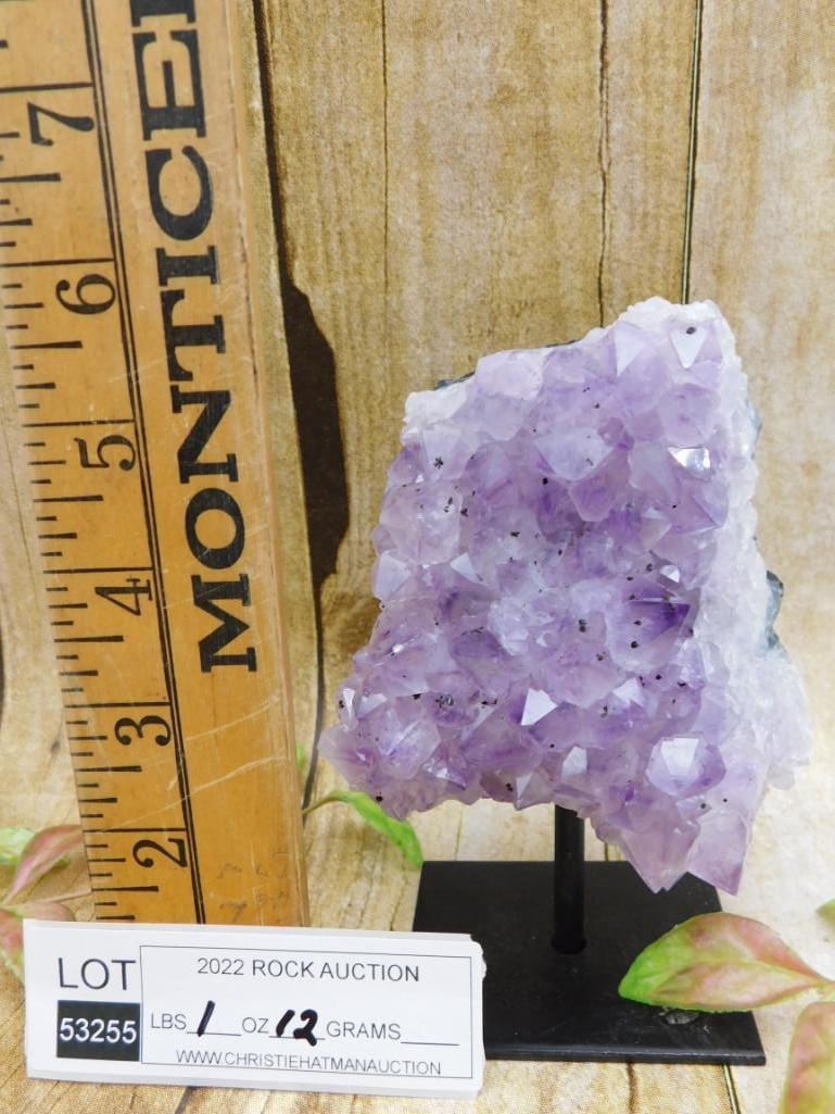 AMETHYST DISPLAY ROCK STONE LAPIDARY SPECIMEN - 3