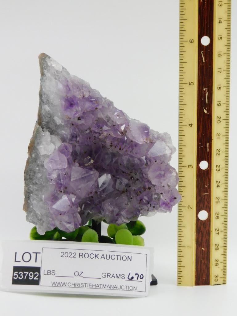 AMETHYST DISPLAY ROCK STONE LAPIDARY SPECIMEN - 2