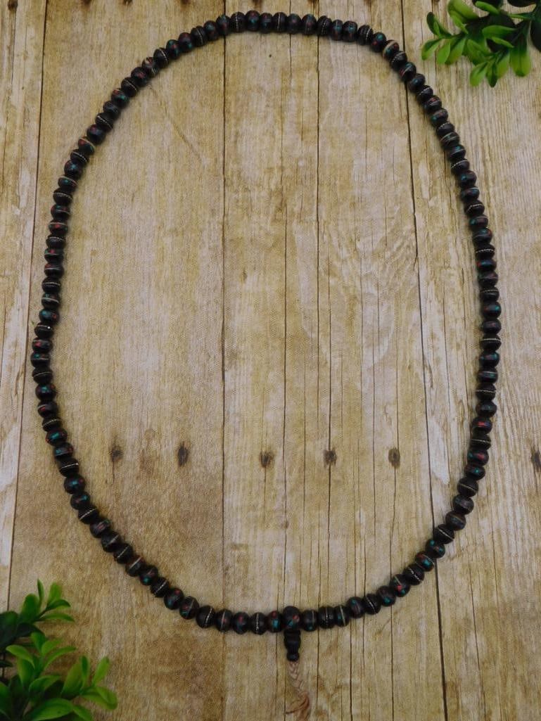 AFRICAN TRADE BEADS ROCK STONE LAPIDARY SPECIMEN: AFRICAN TRADE BEADS ROCK STONE LAPIDARY SPECIMEN