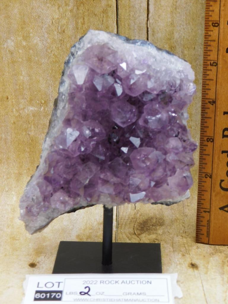 AMETHYST DISPLAY ROCK STONE LAPIDARY SPECIMEN - 2