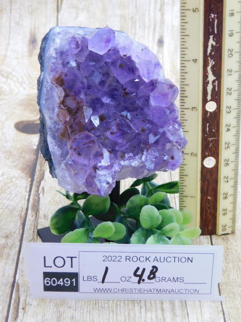 AMETHYST DISPLAY ROCK STONE LAPIDARY SPECIMEN - 2