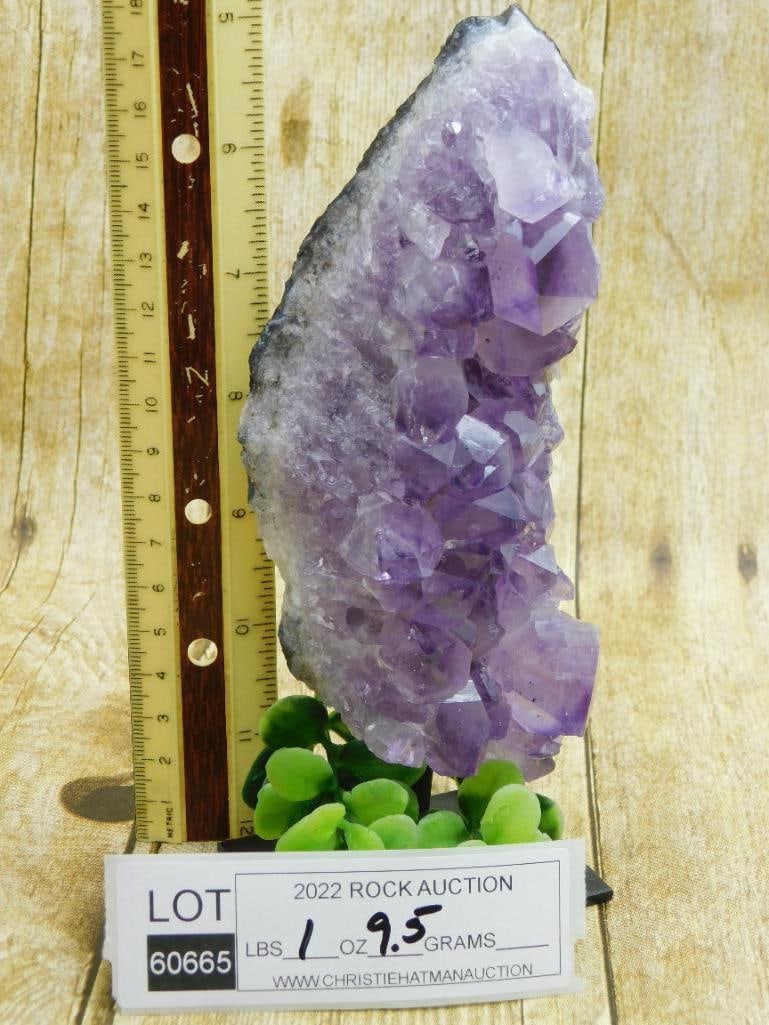 AMETHYST DISPLAY ROCK STONE LAPIDARY SPECIMEN - 2