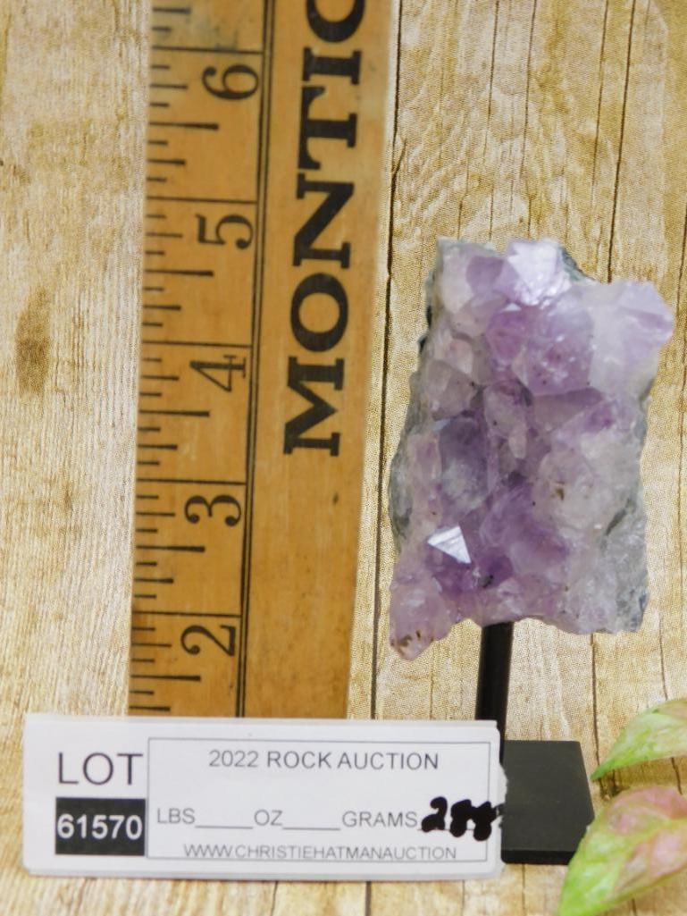 AMETHYST DISPLAY ROCK STONE LAPIDARY SPECIMEN - 2