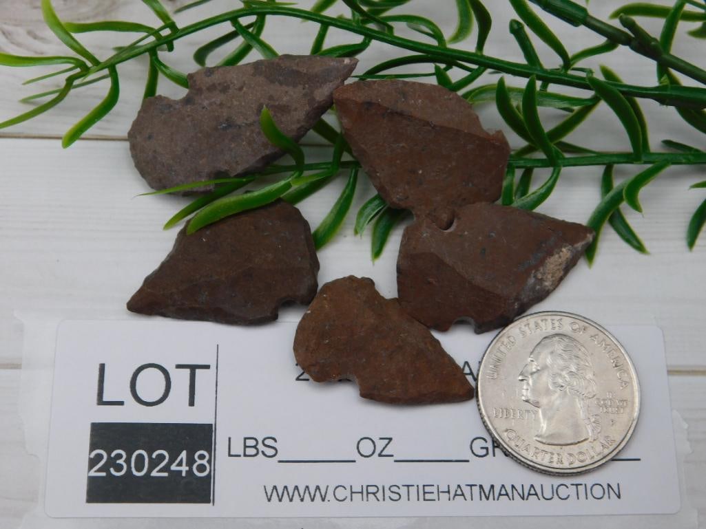 HAND KNAPPED ARTIFACT TOOLS ROCK STONE LAPIDARY SPECIMEN - 2