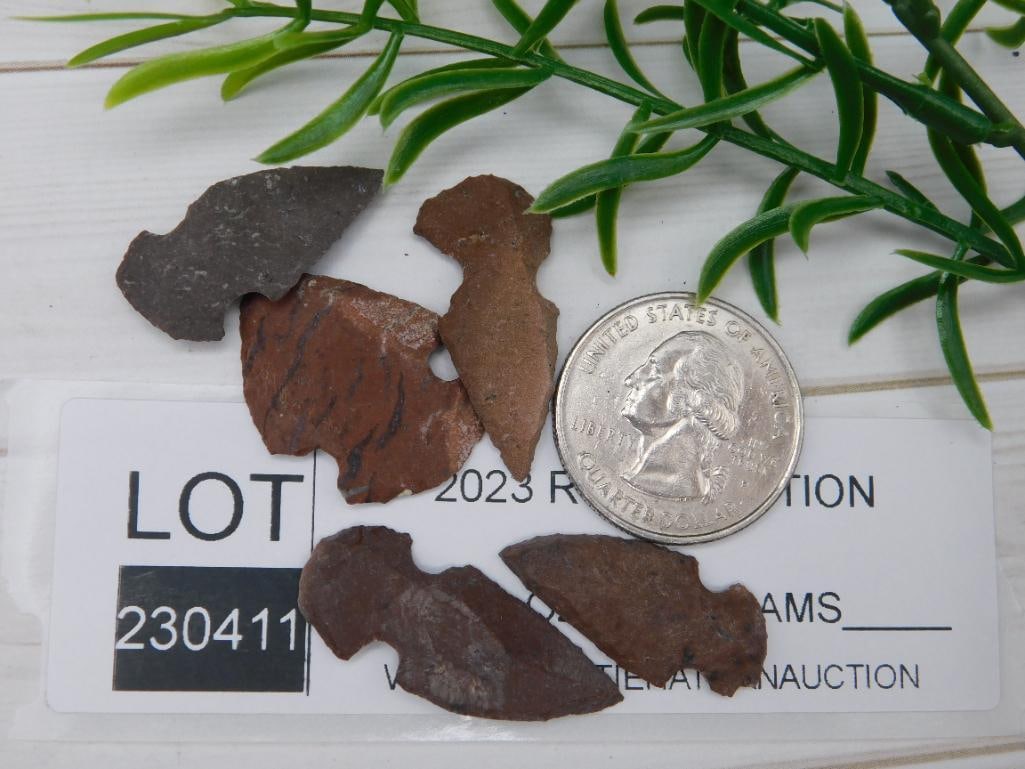 HAND KNAPPED ARTIFACT TOOLS ROCK STONE LAPIDARY SPECIMEN - 2