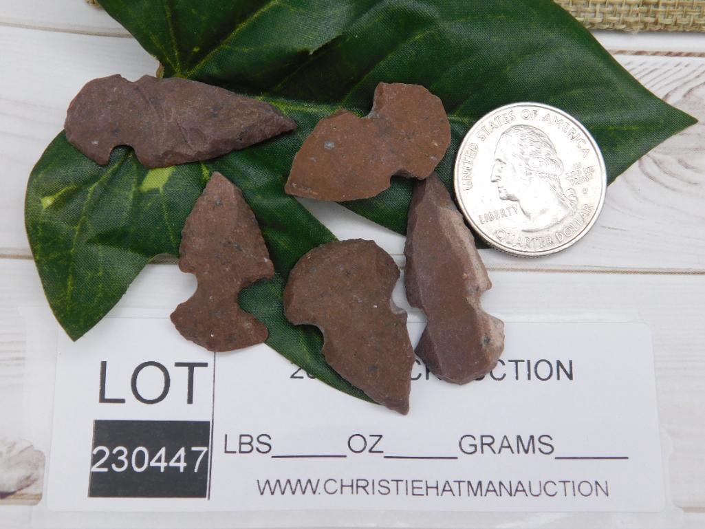 HAND KNAPPED ARTIFACT TOOLS ROCK STONE LAPIDARY SPECIMEN - 2