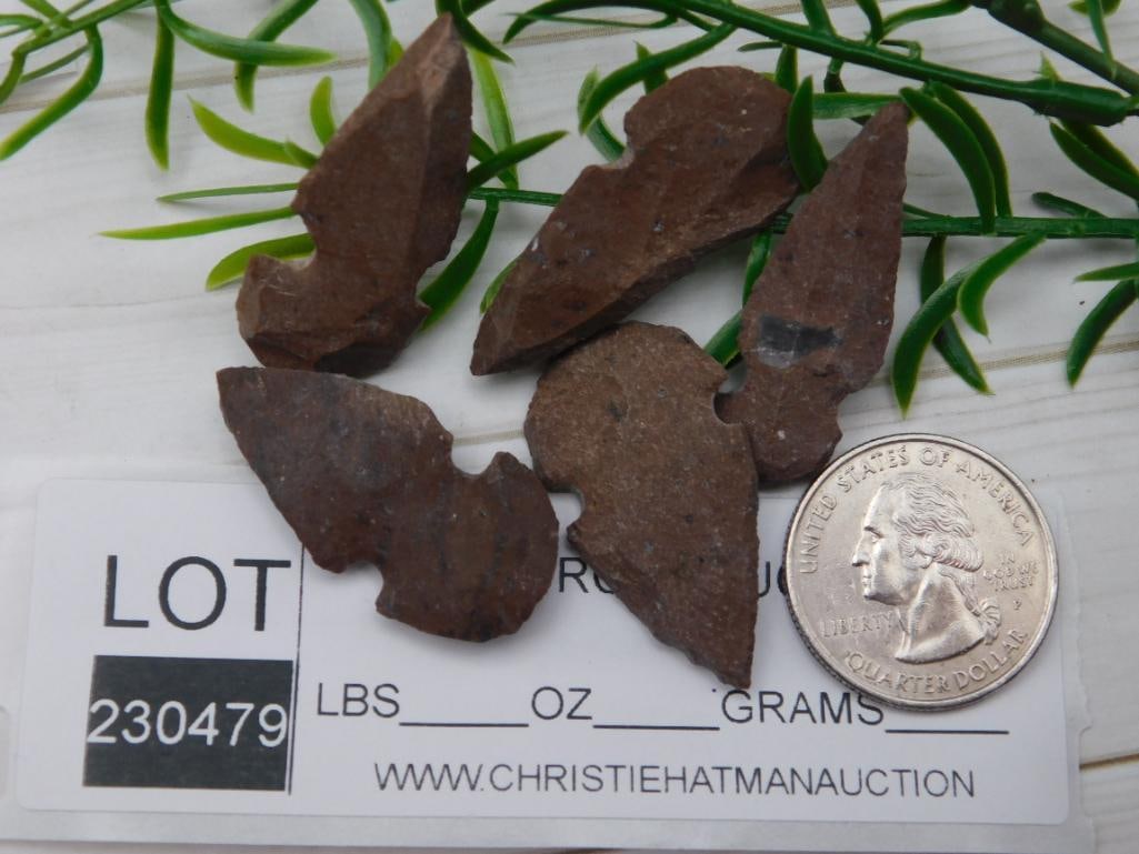 HAND KNAPPED ARTIFACT TOOLS ROCK STONE LAPIDARY SPECIMEN - 2