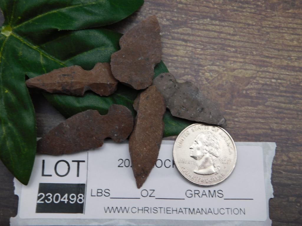 HAND KNAPPED ARTIFACT TOOLS ROCK STONE LAPIDARY SPECIMEN - 2