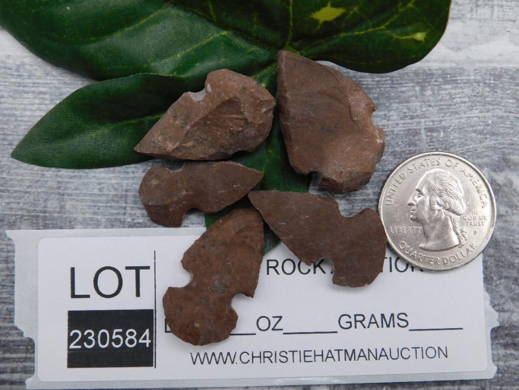 HAND KNAPPED ARTIFACT TOOLS ROCK STONE LAPIDARY SPECIMEN - 2