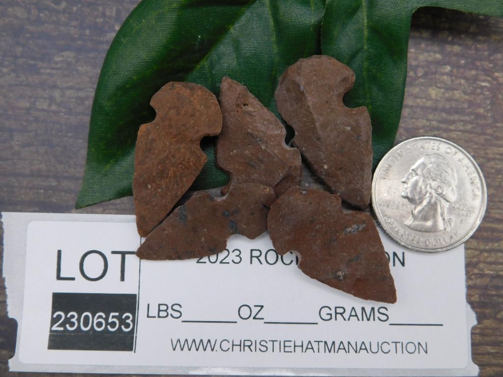 HAND KNAPPED ARTIFACT TOOLS ROCK STONE LAPIDARY SPECIMEN - 2