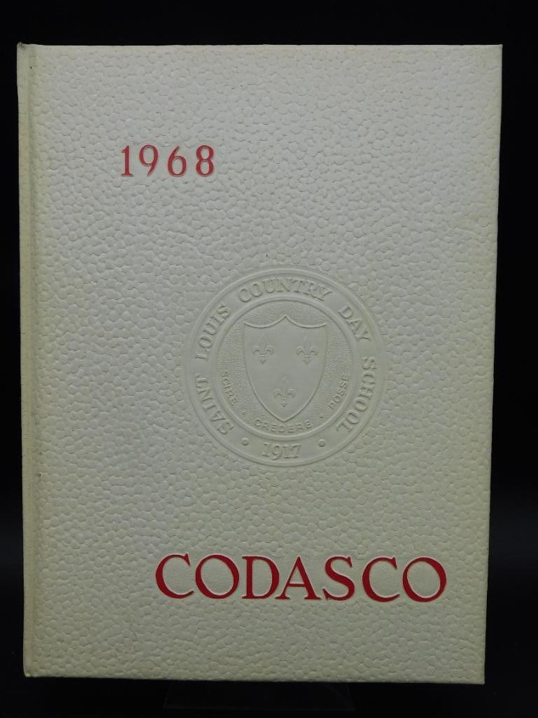 1968 CODASCO YEARBOOK VINTAGE ANTIQUE: 1968 CODASCO YEARBOOK VINTAGE ANTIQUE