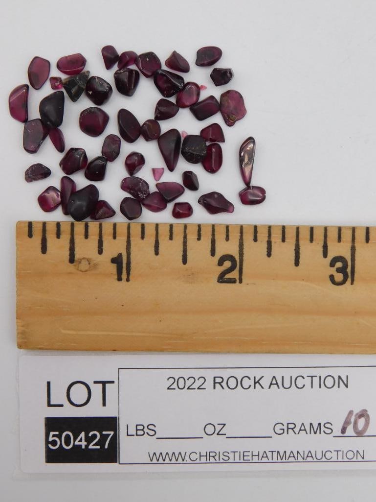 GARNET ROCK STONE LAPIDARY SPECIMEN - 2