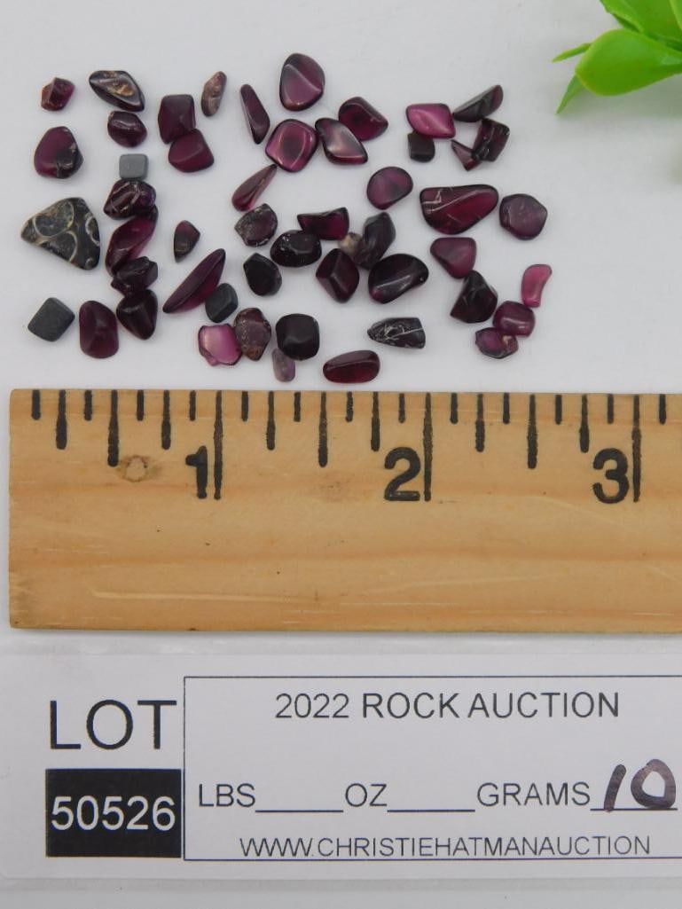 GARNET ROCK STONE LAPIDARY SPECIMEN - 2