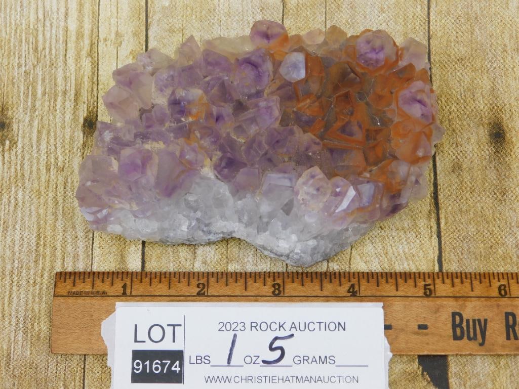 AMETHYST ROCK STONE LAPIDARY SPECIMEN - 2