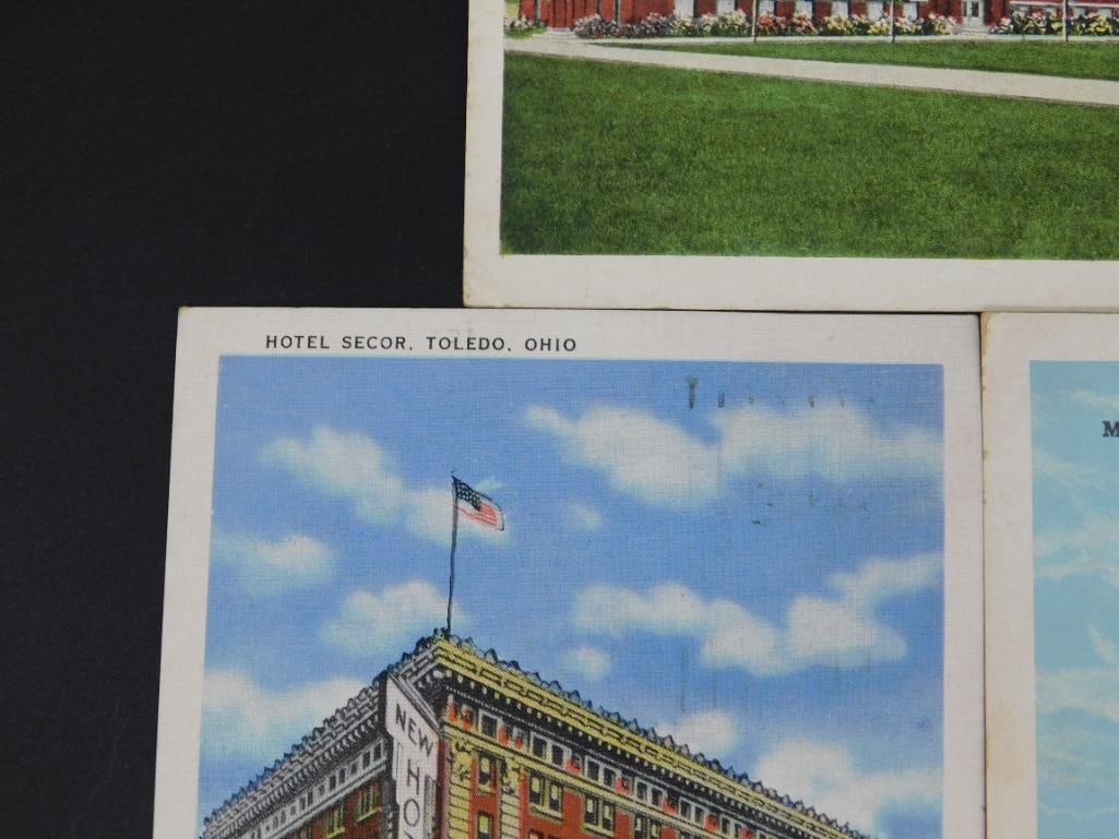 VINTAGE POST CARDS ANTIQUE EPHEMERA - 2