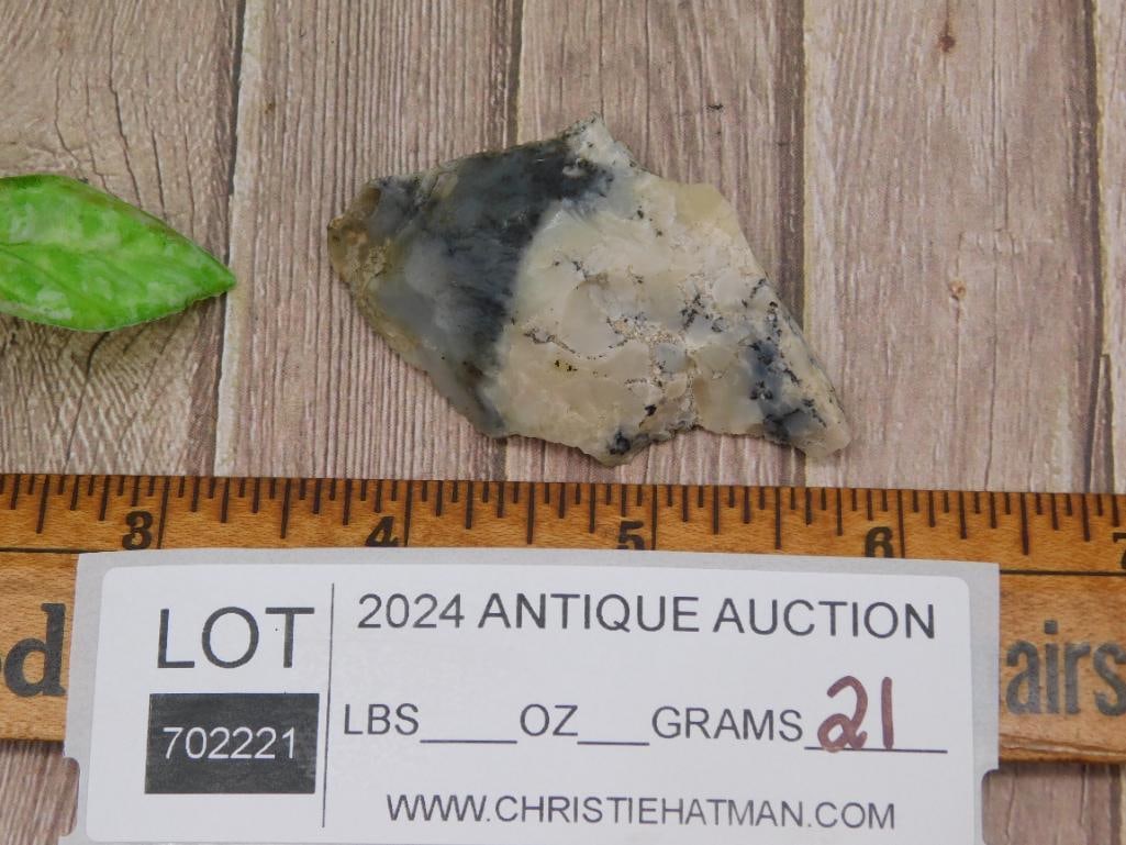 DENDRITIC OPALITE ROCK STONE LAPIDARY SPECIMEN - 3