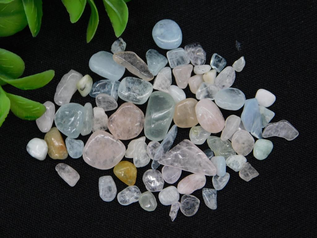 MORGANITE GEMSTONES ROCK STONE LAPIDARY SPECIMEN: MORGANITE GEMSTONES ROCK STONE LAPIDARY SPECIMEN