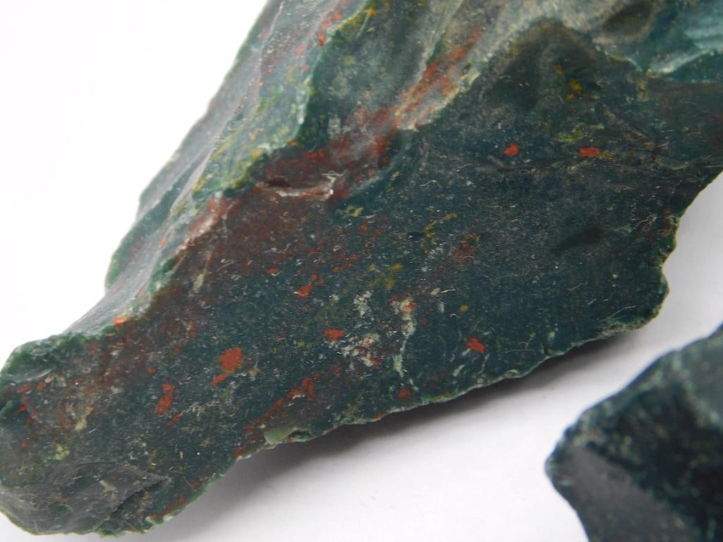 BLOODSTONE ROCK STONE LAPIDARY SPECIMEN - 2