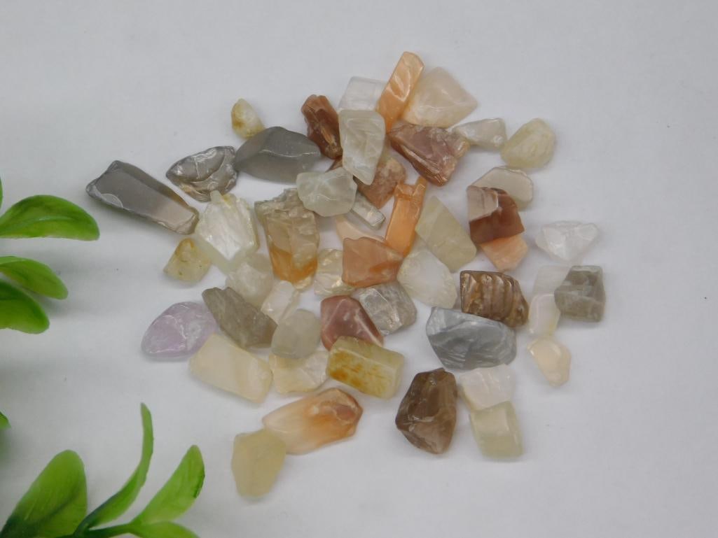 RAINBOW MOONSTONE ROCK STONE LAPIDARY SPECIMEN: RAINBOW MOONSTONE ROCK STONE LAPIDARY SPECIMEN