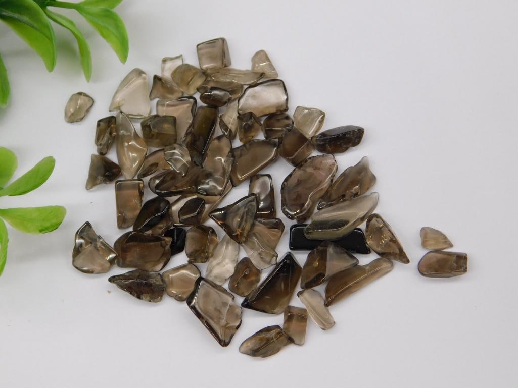 SMOKY QUARTZ GEMSTONES ROCK STONE LAPIDARY SPECIMEN: SMOKY QUARTZ GEMSTONES ROCK STONE LAPIDARY SPECIMEN