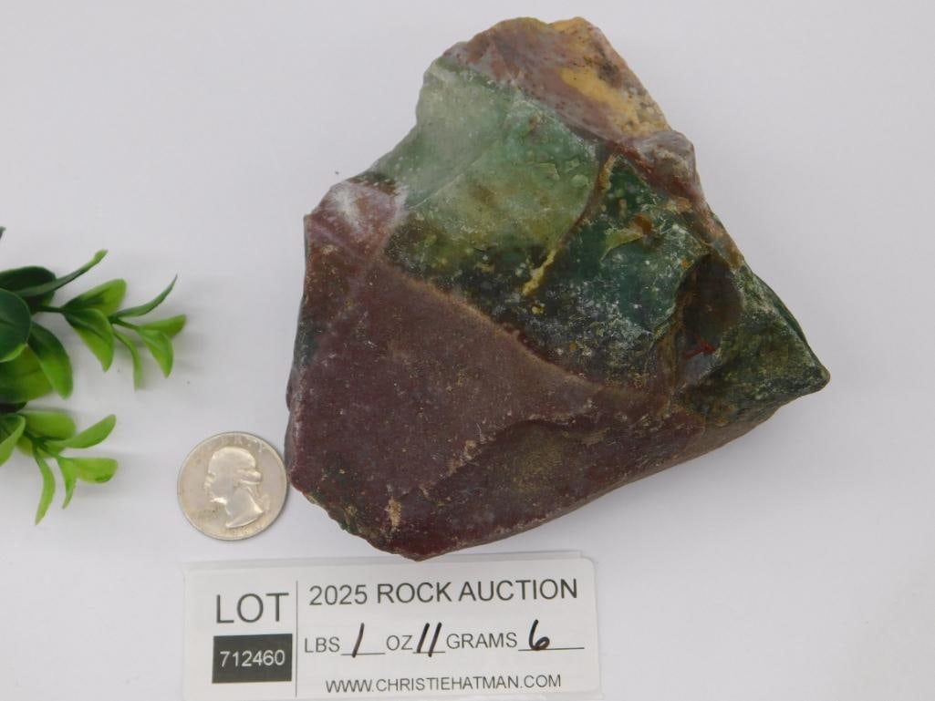 JASPER ROCK STONE LAPIDARY SPECIMEN - 2