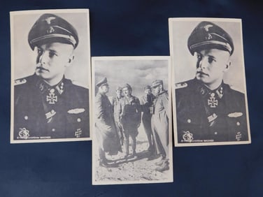 WWII MILITARY WARTIME POSTCARDS VINTAGE ANTIQUE EPHEMERA