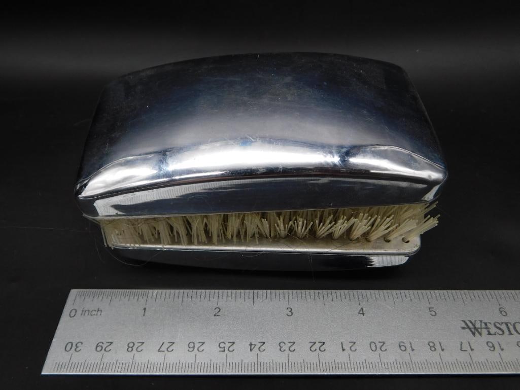 SILVER-TONE BRUSHES VINTAGE ANTIQUE - 2