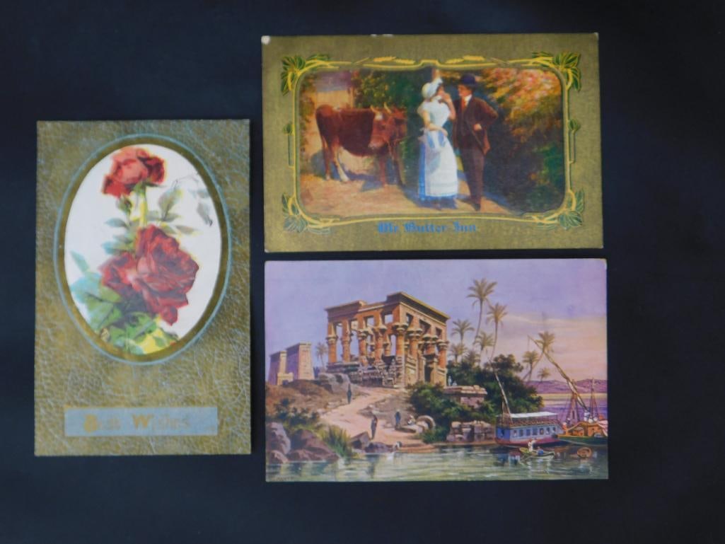 VINTAGE POSTCARDS ANTIQUE EPHEMERA: VINTAGE POSTCARDS ANTIQUE EPHEMERA