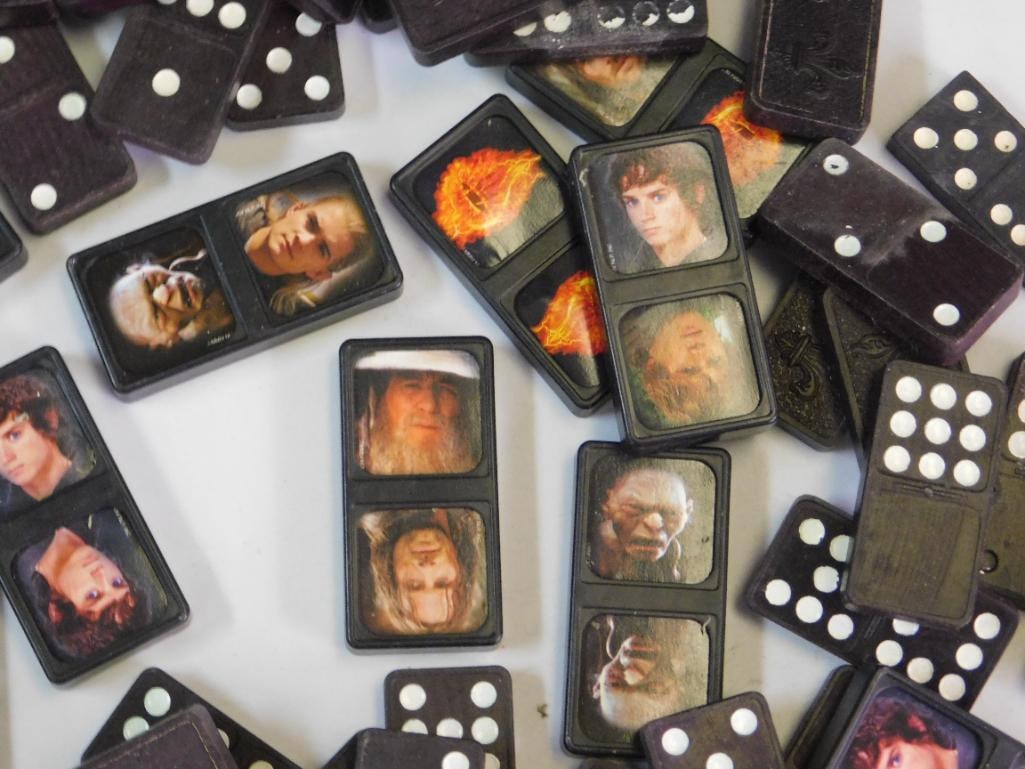 MIXED DOMINOES PLAYING PIECES - 3