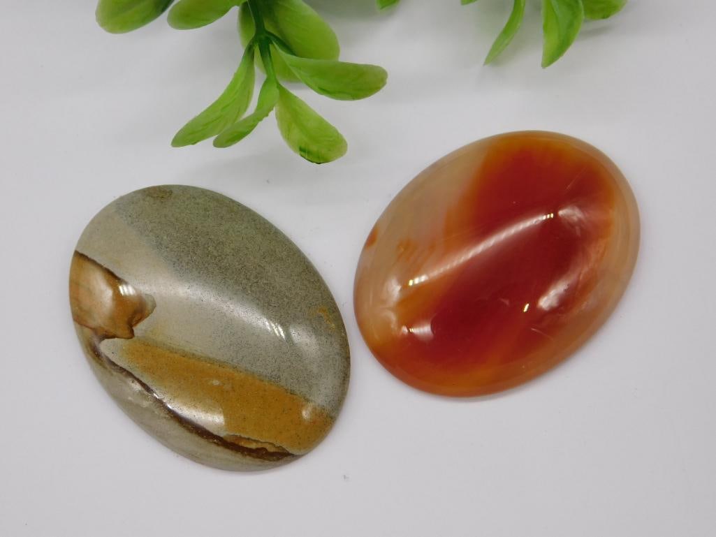 CABOCHONS ROCK STONE LAPIDARY SPECIMEN: CABOCHONS ROCK STONE LAPIDARY SPECIMEN