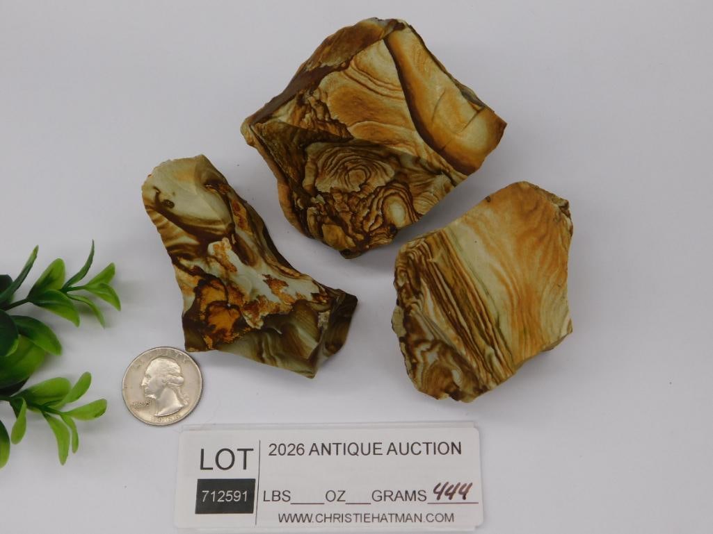 JASPER ROCK STONE LAPIDARY SPECIMEN - 2