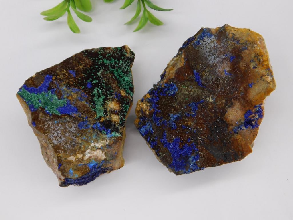 AZURITE ROCK STONE LAPIDARY SPECIMEN: AZURITE ROCK STONE LAPIDARY SPECIMEN