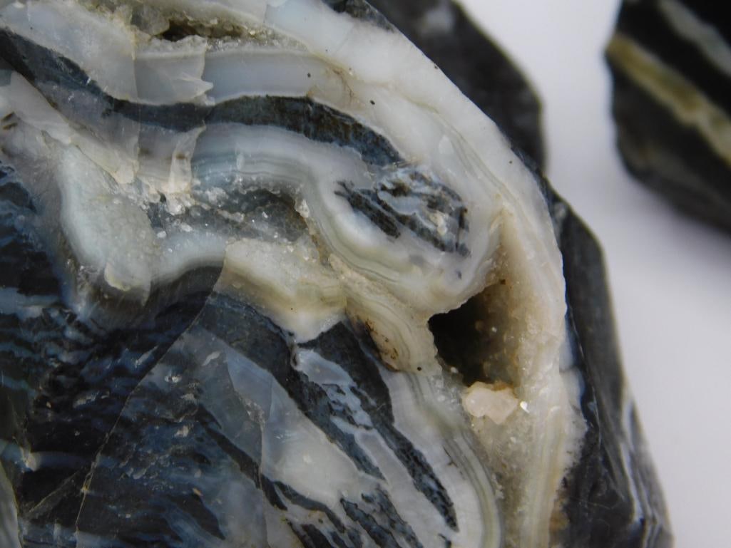 ZEBRA ROCK STONE LAPIDARY SPECIMEN - 2