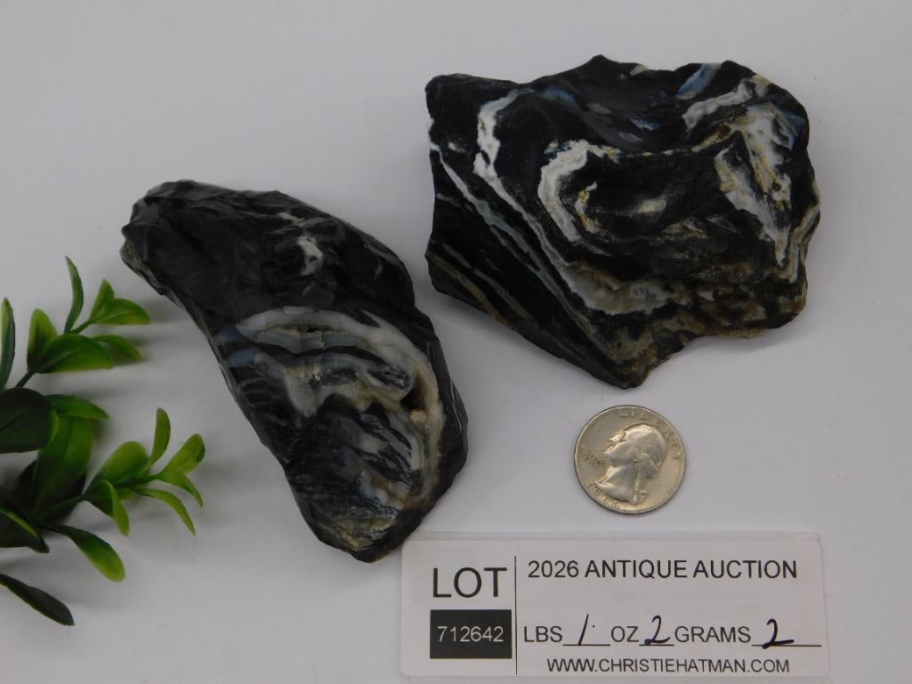 ZEBRA ROCK STONE LAPIDARY SPECIMEN - 3