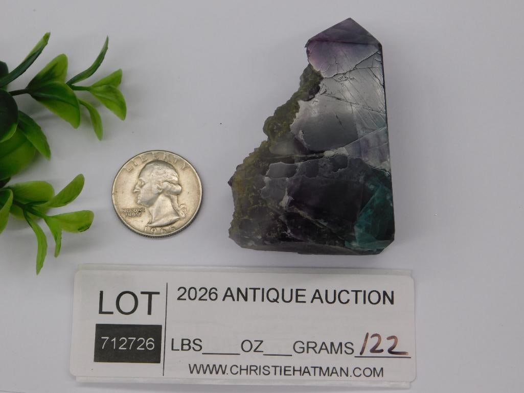 FLUORITE ROCK STONE LAPIDARY SPECIMEN - 2