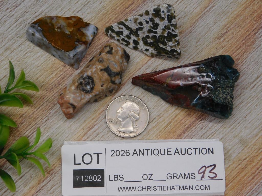 OCEAN JASPER ROCK STONE LAPIDARY SPECIMEN - 2