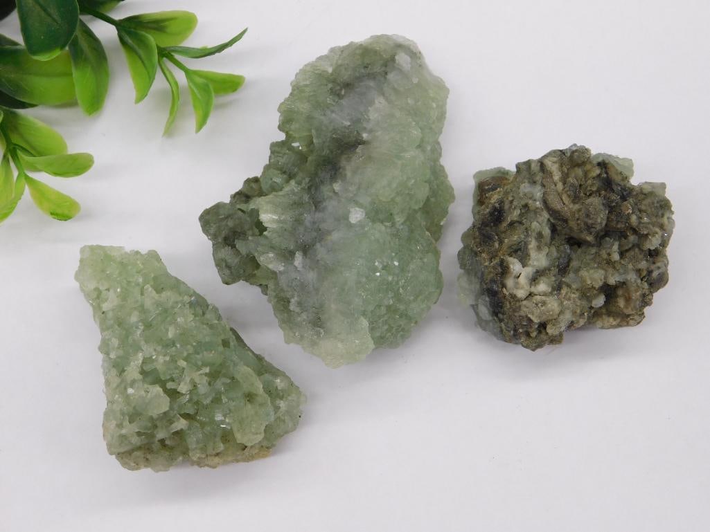 PREHNITE ROCK STONE LAPIDARY SPECIMEN: PREHNITE ROCK STONE LAPIDARY SPECIMEN