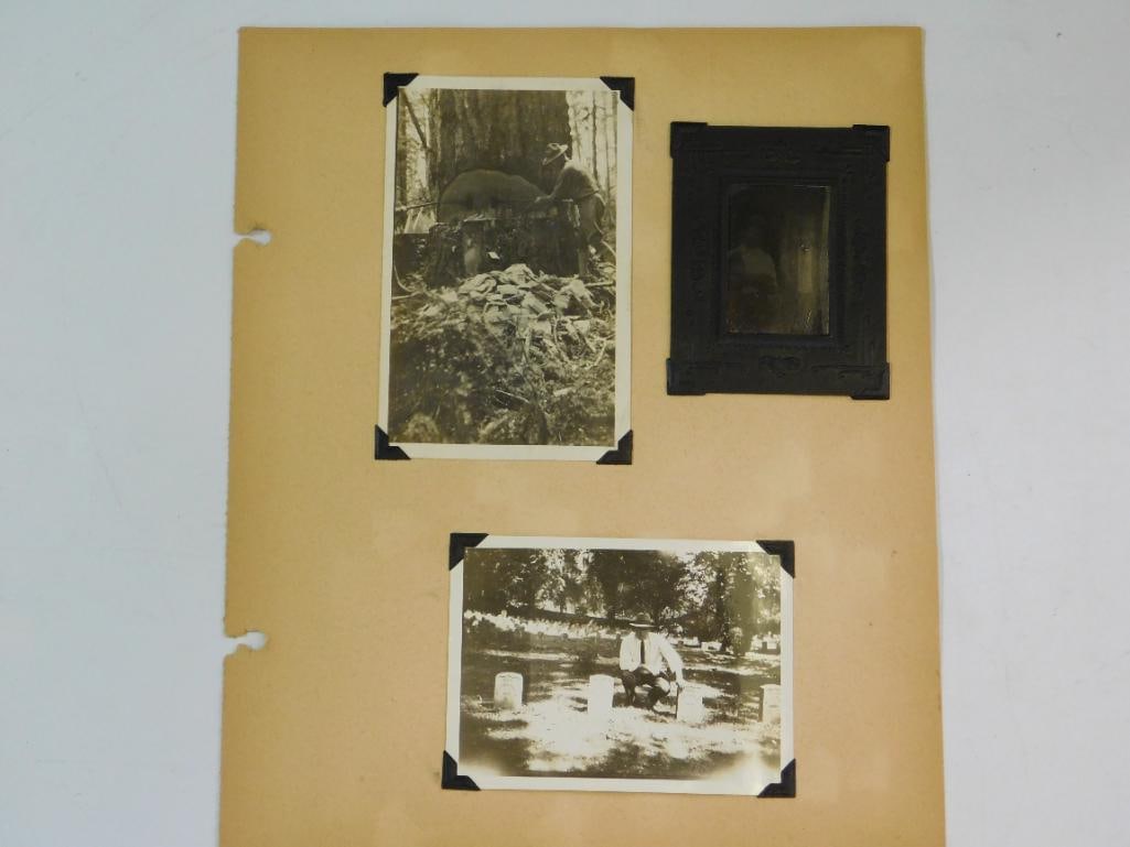 BLACK AND WHITE PHOTOGRAPHS FROM ANTIQUE PHOTO BOOK: BLACK AND WHITE PHOTOGRAPHS FROM ANTIQUE PHOTO BOOK