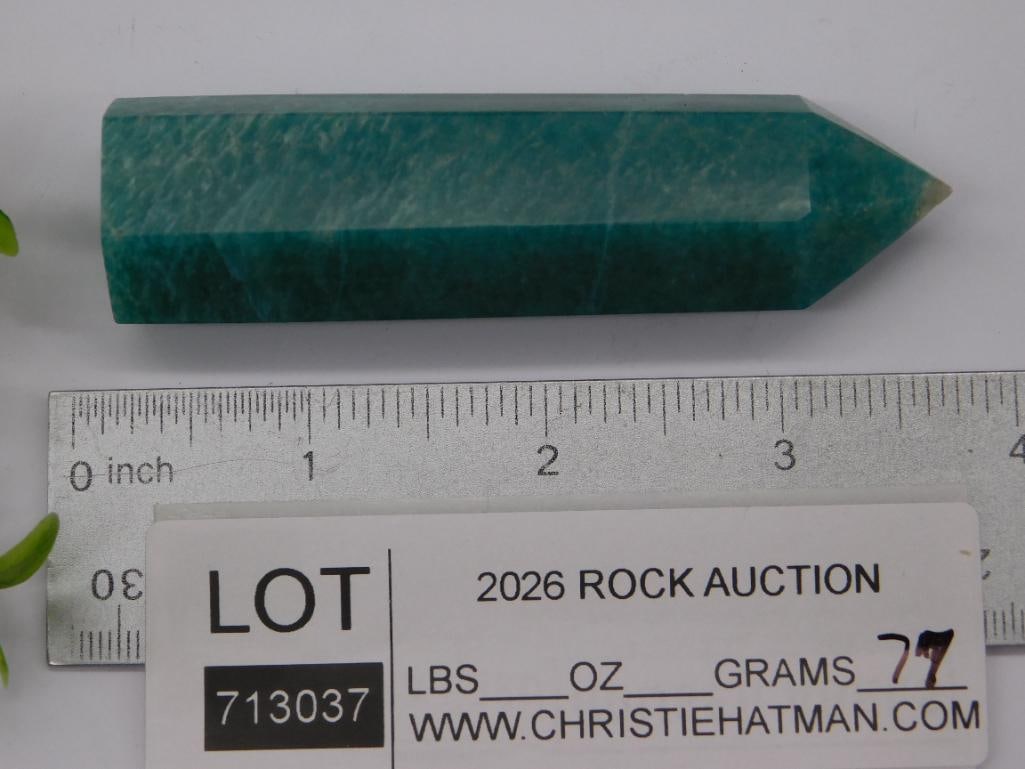 AMAZONITE TOWER ROCK STONE LAPIDARY SPECIMEN - 2