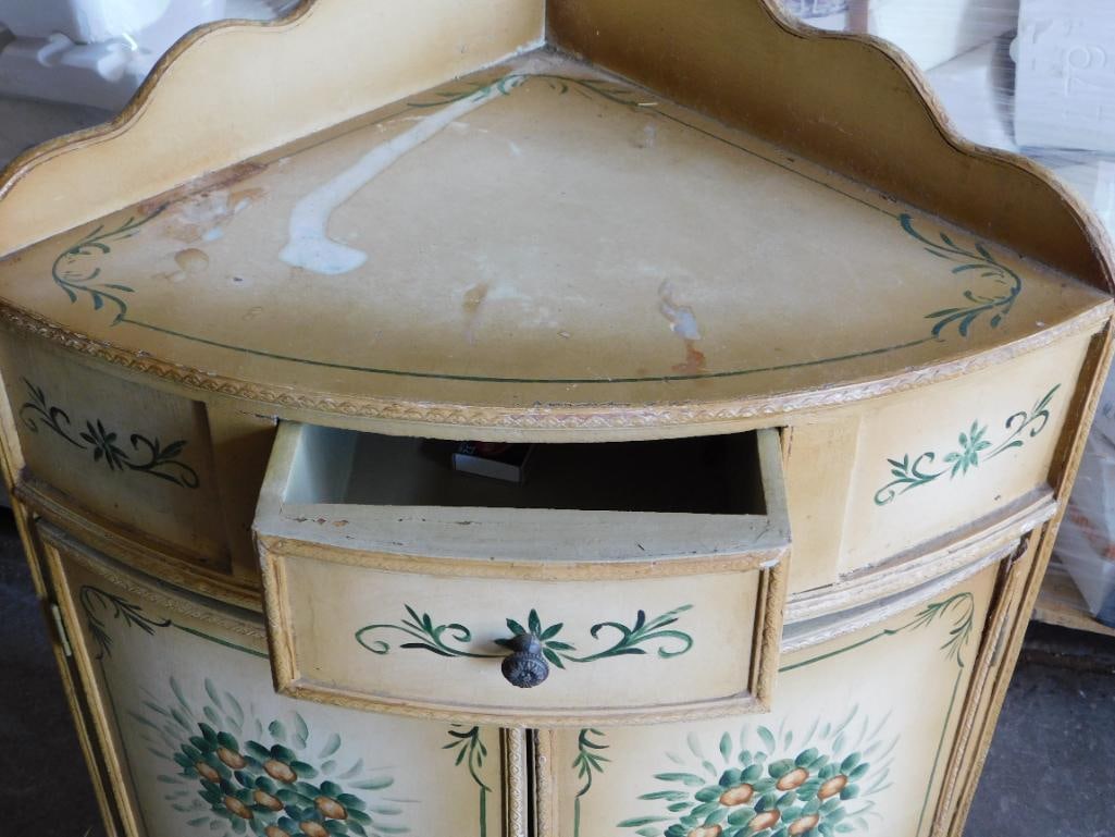 TRIANGLE CORNER FLOOR CABINET - 3