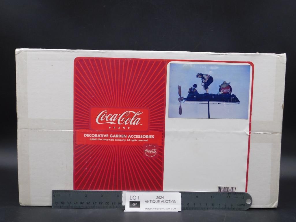 COCA-COLA COKE DECORATIVE GARDEN ACCESSORY - 5