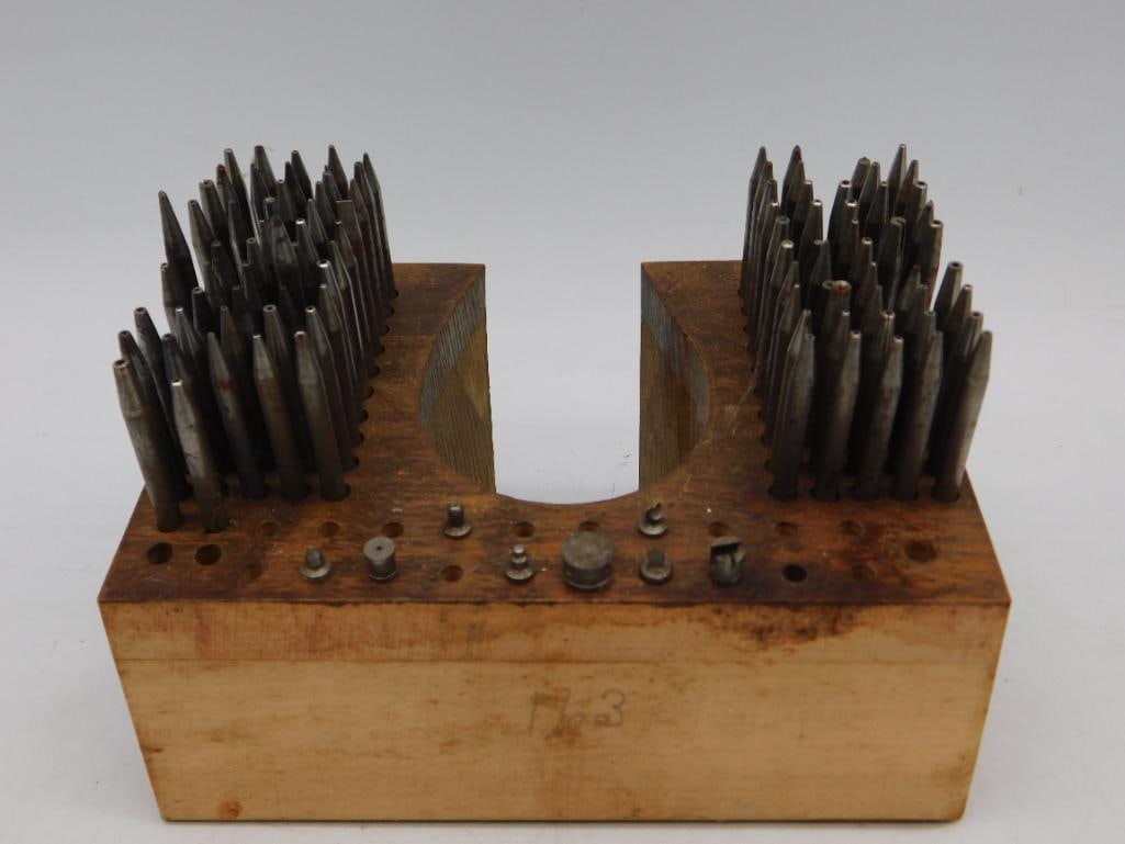 VINTAGE STAKING TOOL SET WATCHMAKING WATCHMAKER TOOLS ANTIQUE: VINTAGE STAKING TOOL SET WATCHMAKING WATCHMAKER TOOLS ANTIQUE