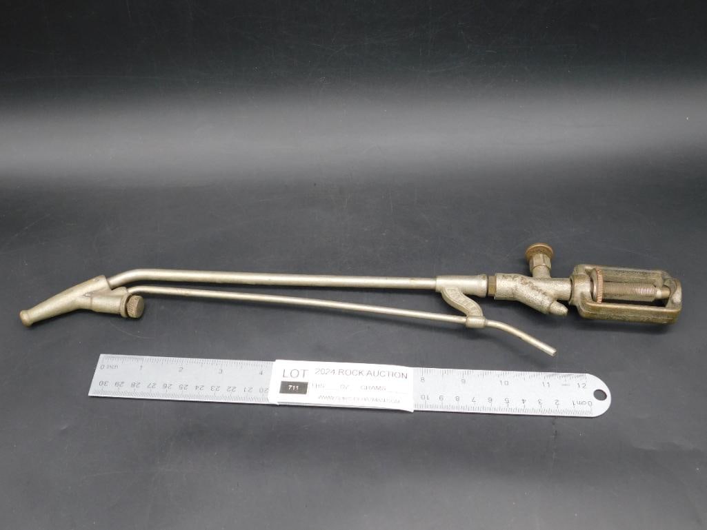 CUTTING TORCH VINTAGE ANTIQUE TOOL - 4