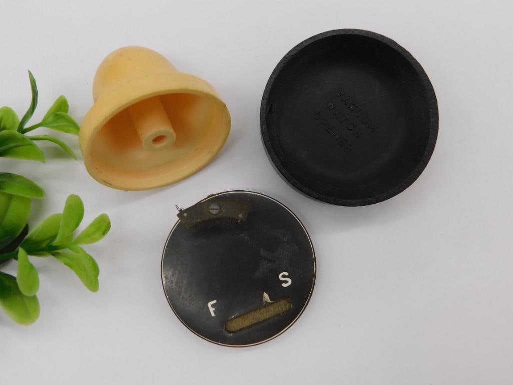 Vintage Vacuum Watch Back Opener with Accessories WATCHMAKER WATCHMAKING TOOLS: Vintage Vacuum Watch Back Opener with Accessories WATCHMAKER WATCHMAKING TOOLS